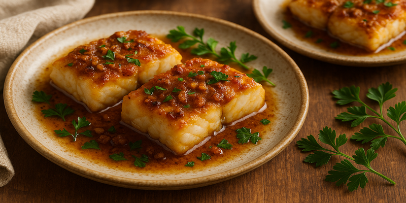 Bacallà a la Llauna