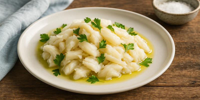 Bacallà com Dessalar el bacallà