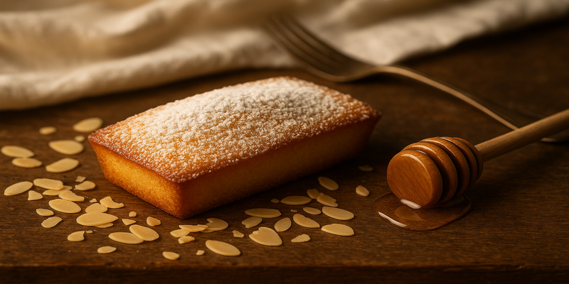 Cake Financier de Christophe Michalak (campió del mòn de pastisseria el 2005)