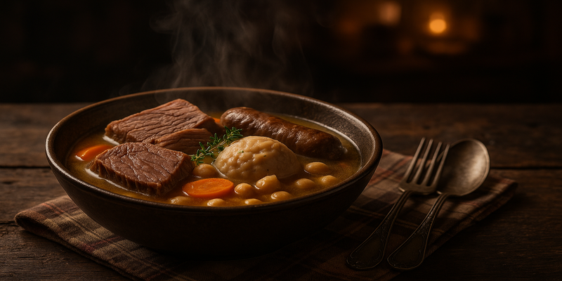 Caldo de Nadal de Làngels (Escudella i Carn Dolla)