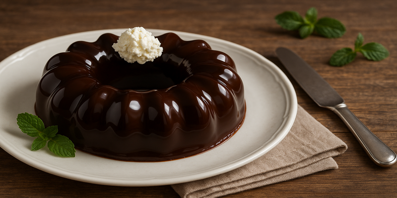 Corona Freda de Xocolata i Mató (Es Un Pastís Fred)