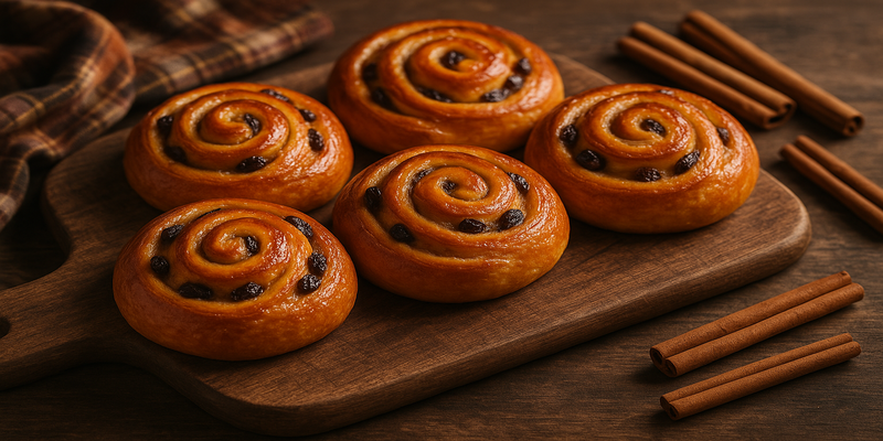 Espirals de Canyella i Panses (Cinnamon Buns)