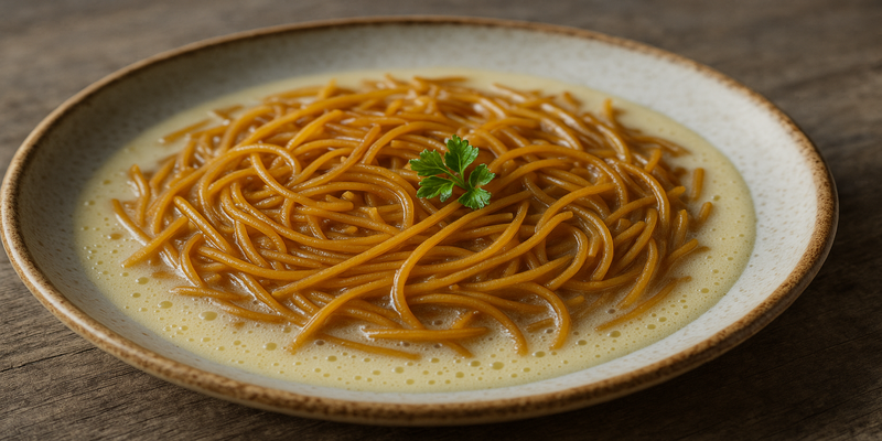 Fideuà Vegetal Adaptació Forki Recepta de Carme Ruscalleda - Restaurant Sant Pau
