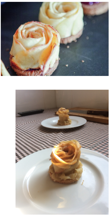 Flors de Poma (tartaletes individuals)