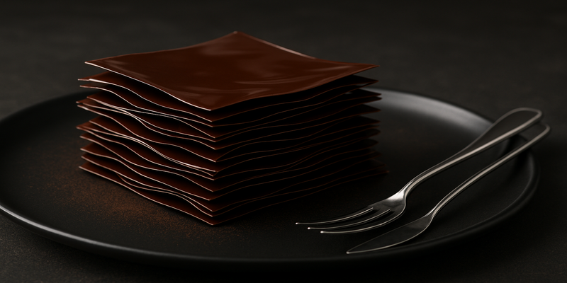 Làmines fines de Xocolata per decorar