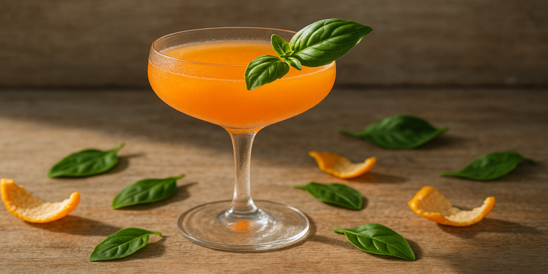 Liquat de Mandarina i Alfàfrega (Recepta Ferran Adrià: el Bulli)