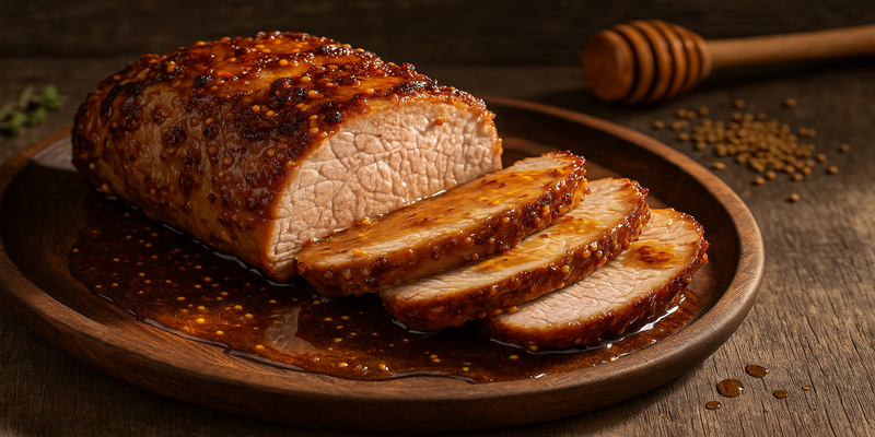 Llaminera amb Mostassa Antiga i Mel Estil Forki