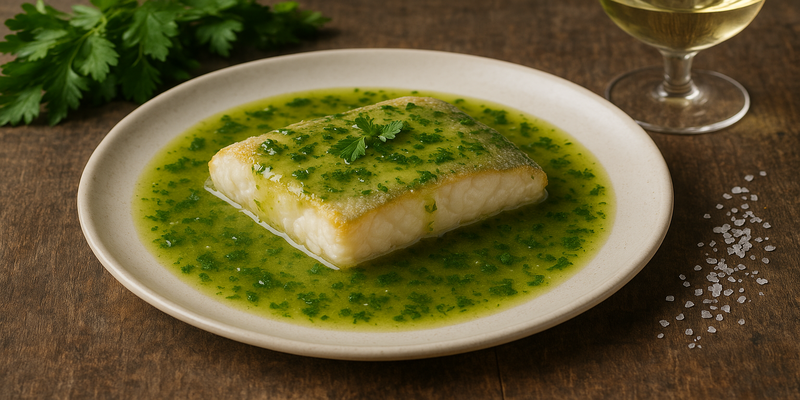 Lluç amb Salsa Verda (a la basca)