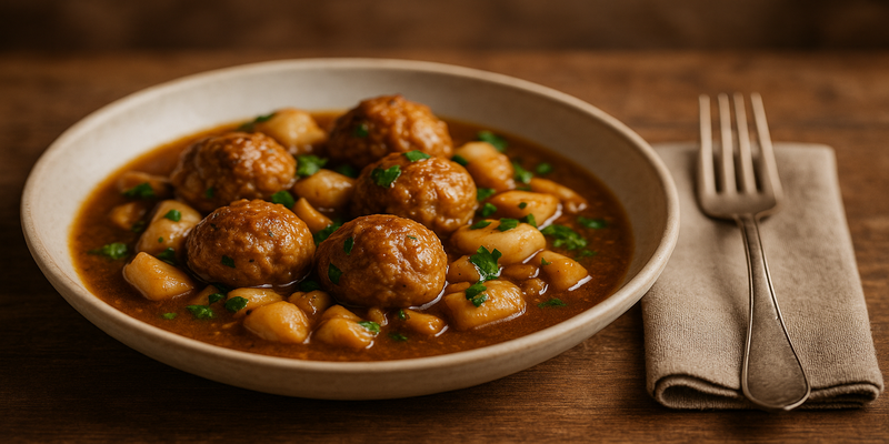 Mandonguilles amb Sípia - Forki