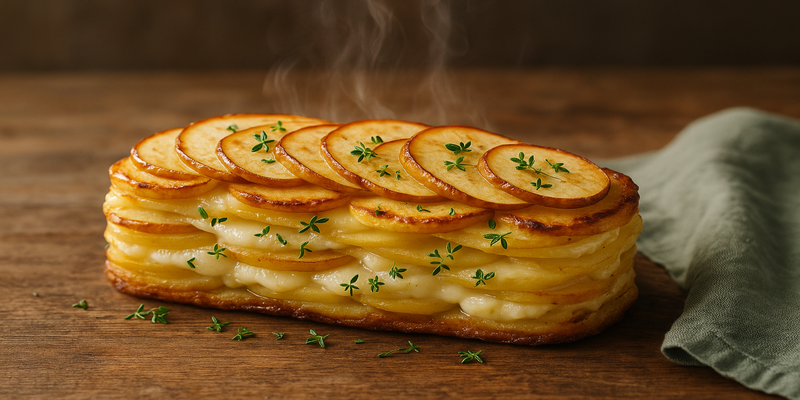 Milfulls de Patata, Poma i Formatge Tendre