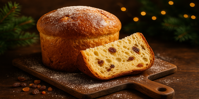 Panettone amb Llevat Fresc
