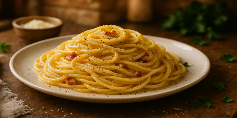 Pasta Italiana a la Carbonara