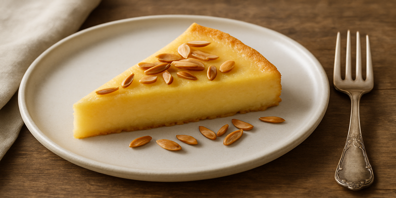 Pastís de Menjar Blanc