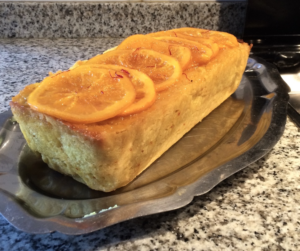 Pastís de Taronja i Safrà