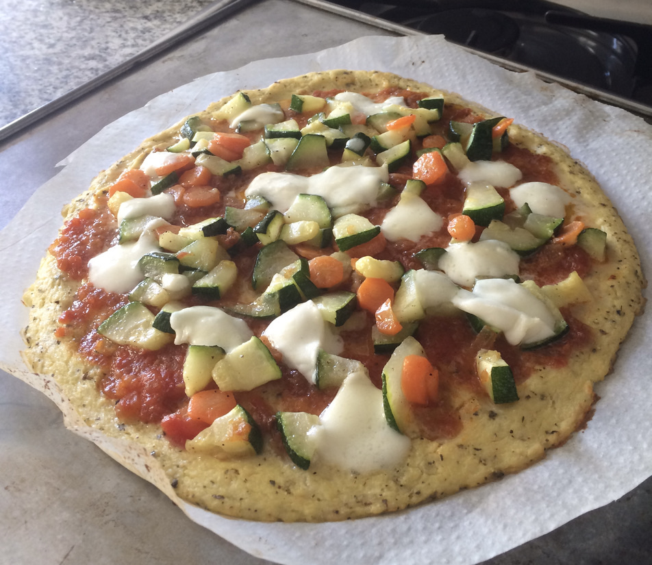 Pizza de Coliflor