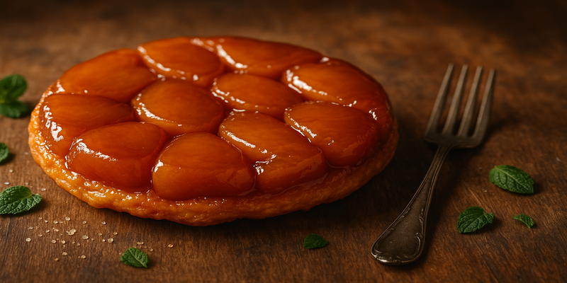 Tarta Tatin Forki