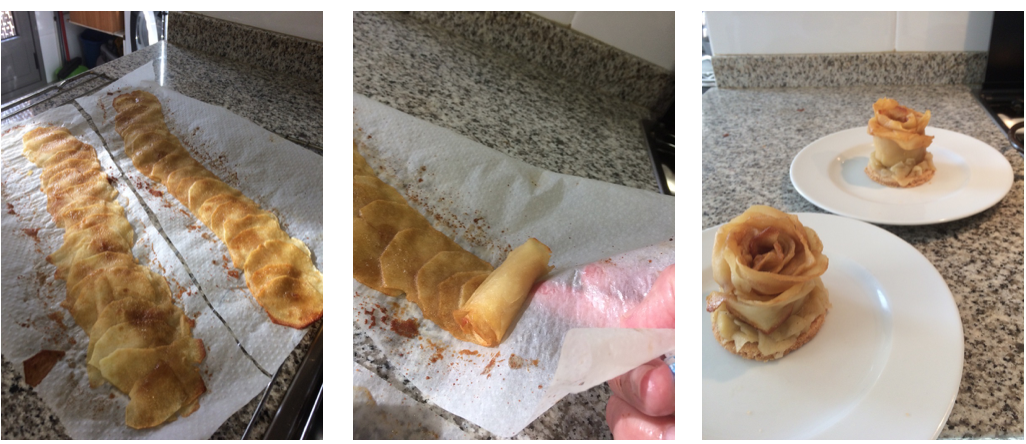 Tartaletes Flor de Poma (tartaletes individuals) — Base de lstreusel