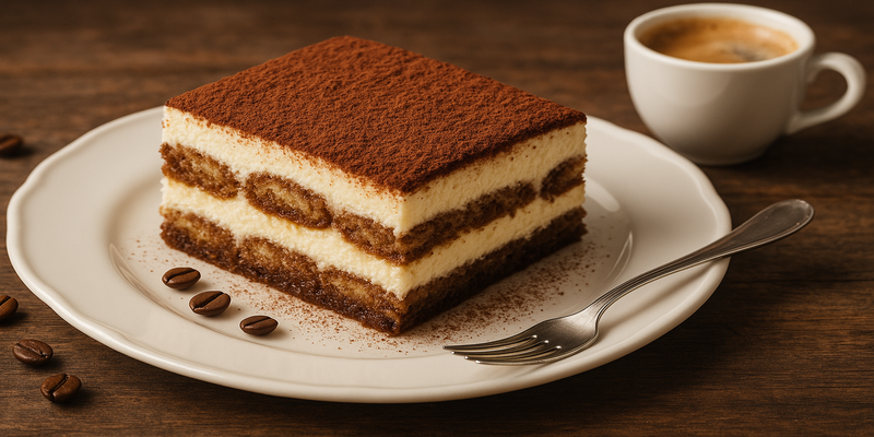 Tiramisú tradicional