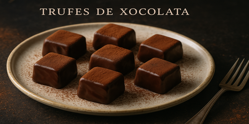 Trufes de Xocolata
